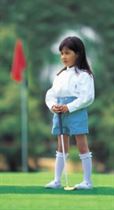 Young Girl Golfer