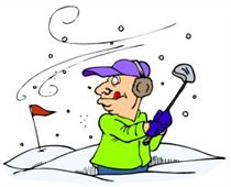 winter golf