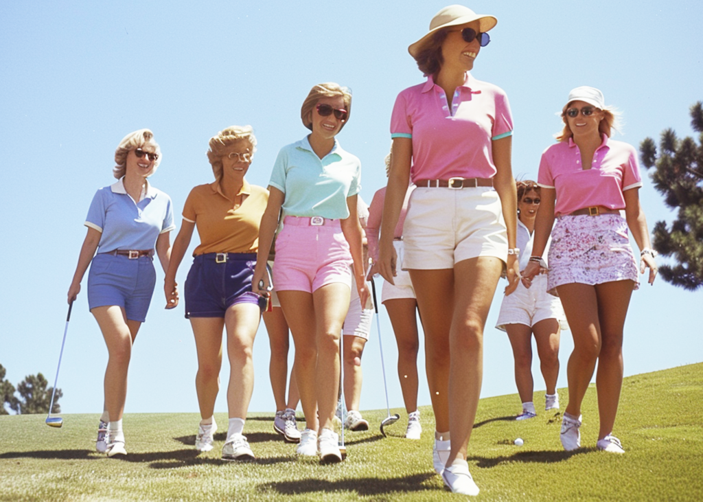Group of Women Golfers